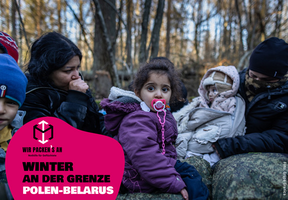 Winter an der Grenze Polen-Belarus | Wir packen's an
