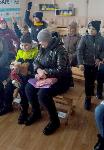 Heizsystem für Notunterkunft in Ukraine, Wir packen's an