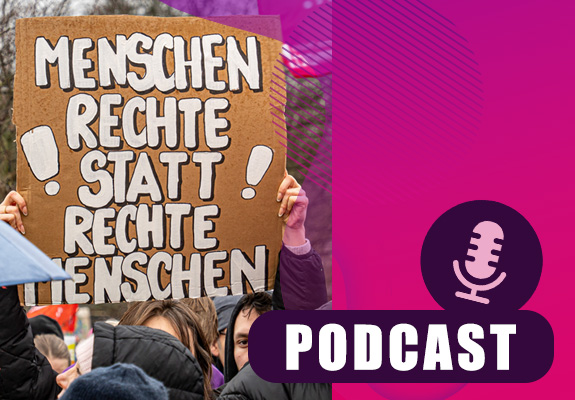 Wir packen's an Podcast Gegen rechts – mit Heike Kleffner (VBRG) und Julian Muckel (Opferperspektive)