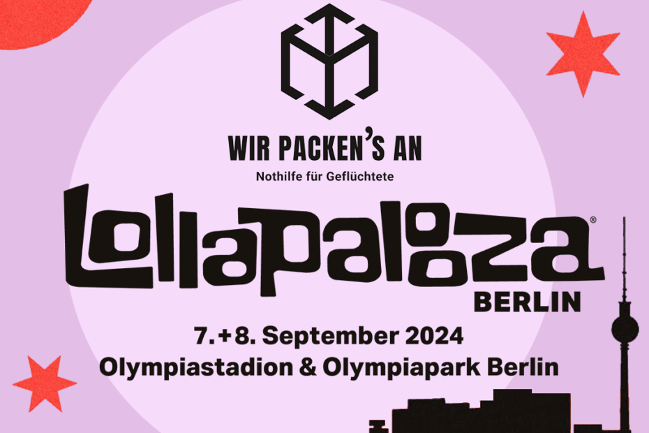 Wir packen's an auf dem Lollapalooza Festival!