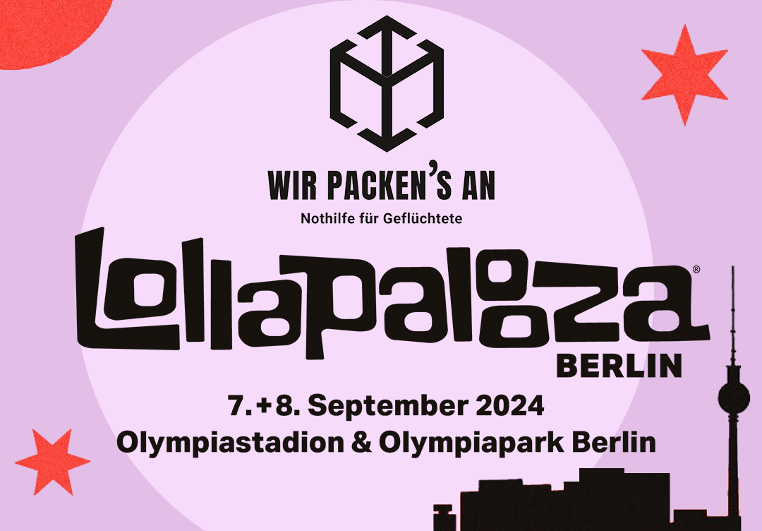 Wir packen's an auf dem Lollapalooza Festival!