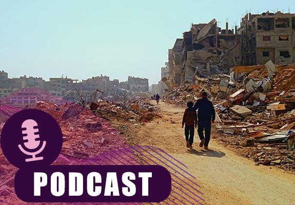 Podcast No.19 – Unermessliches Leid in Gaza – Wir packen's an