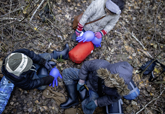 Wir packen's an – Einsatz im Grenzgebiet Polen-Belarus