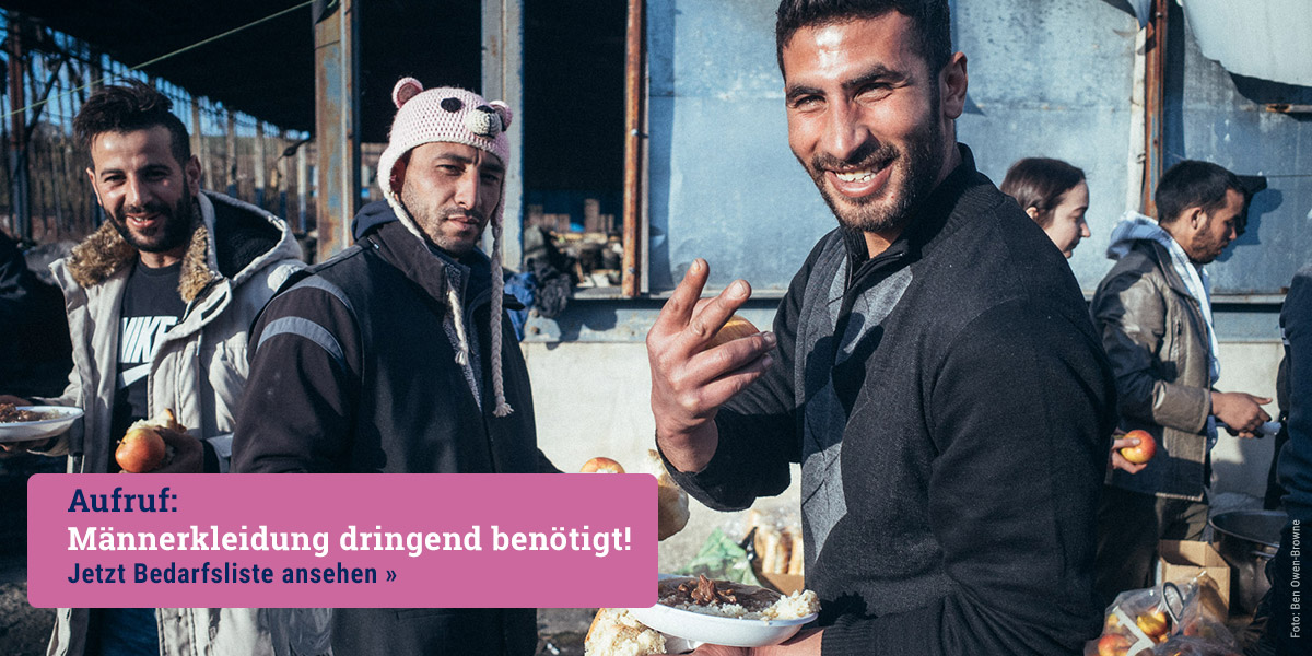 Männerkleidung dringend benötigt
