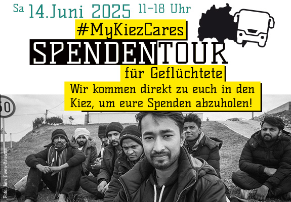 MyKiezCares Spendentour Wir packen's an