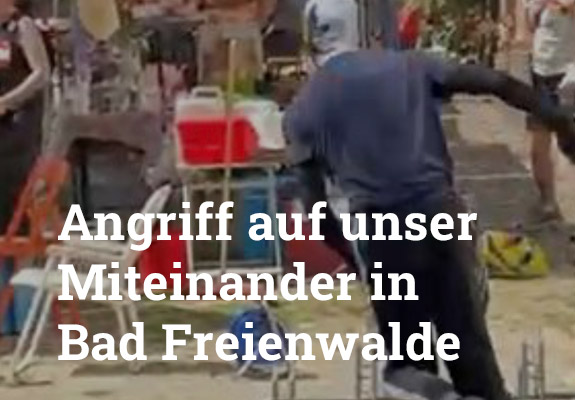 Bad Freienwalde ist bunt, Wir packen's an