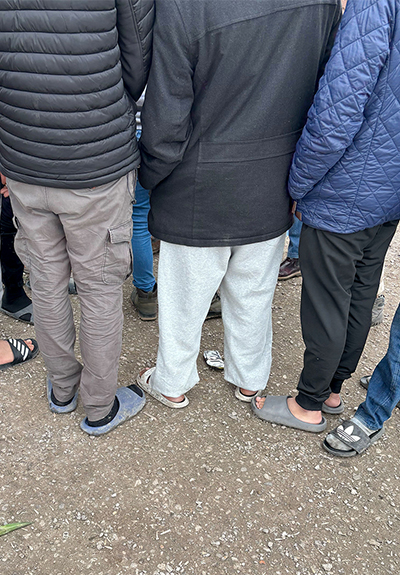 Wir packen's an – Winterhilfe am Ärmelkanal für Geflüchtete