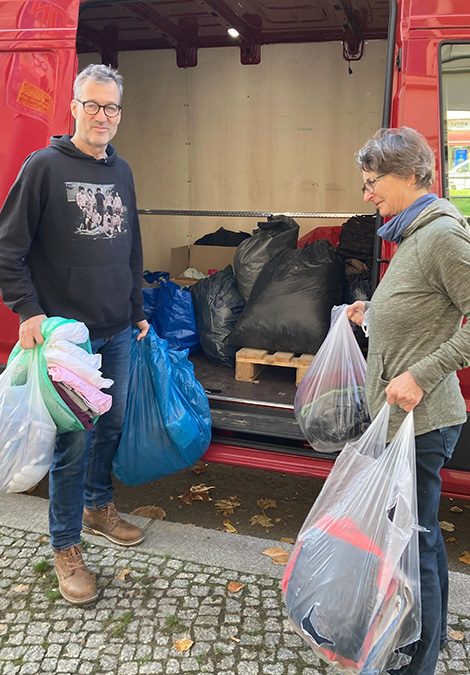Danke an alle, die mit uns anpacken für Menschen auf der Flucht!