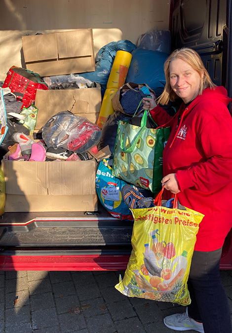 Danke an alle, die mit uns anpacken für Menschen auf der Flucht!