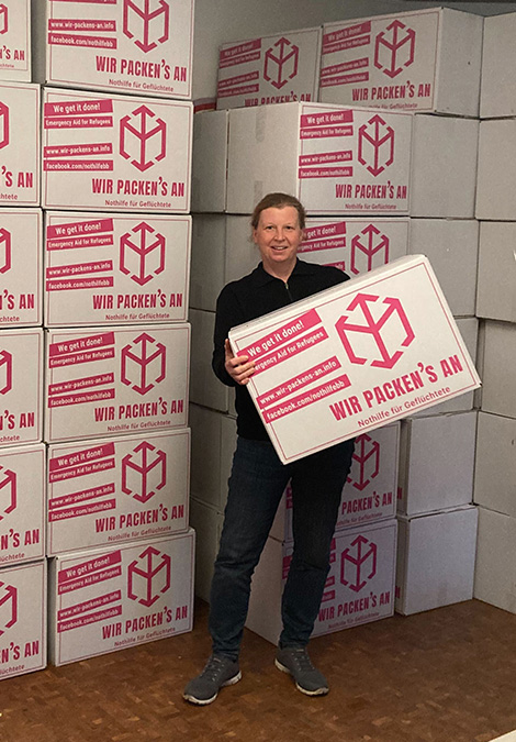 Danke an alle, die mit uns anpacken für Menschen auf der Flucht!