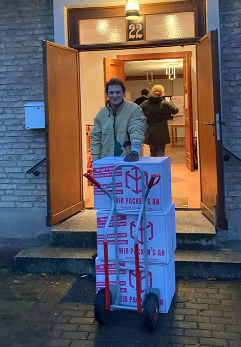 Danke an alle, die mit uns anpacken für Menschen auf der Flucht!