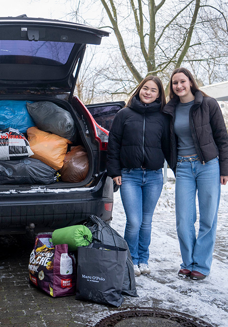 Danke an alle, die mit uns anpacken für Menschen auf der Flucht!