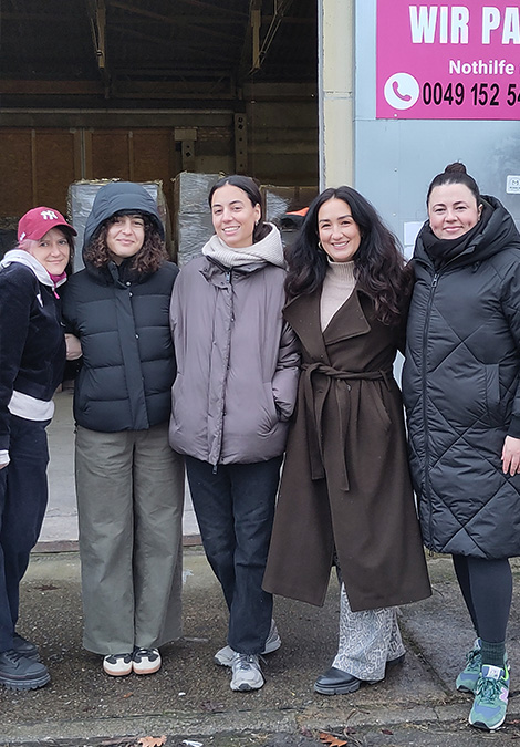 Danke an alle, die mit uns anpacken für Menschen auf der Flucht!