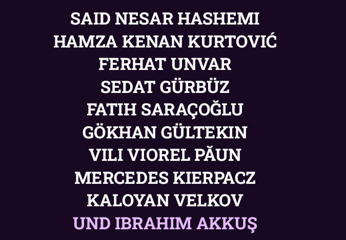 • Sechs Jahre Hanau. Wir vergessen nicht.