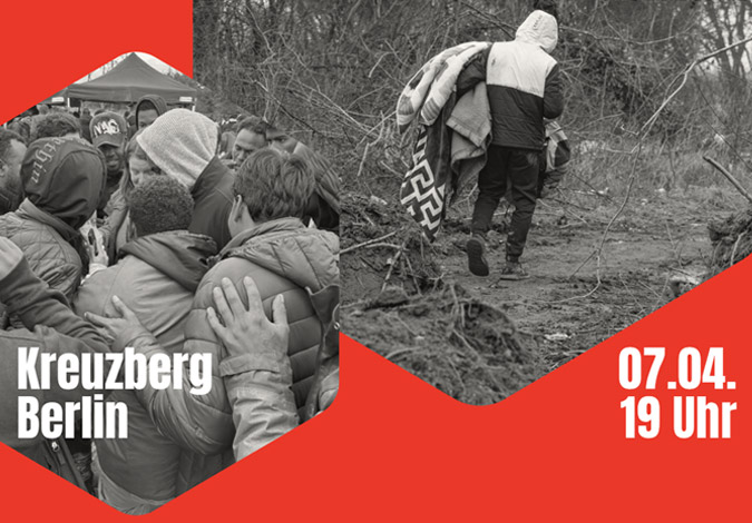 Kurzfilm & Infoabend: Calais im Nachbarschaftshaus Urbanstr. Berlin Kreuzberg am 07.04.2026