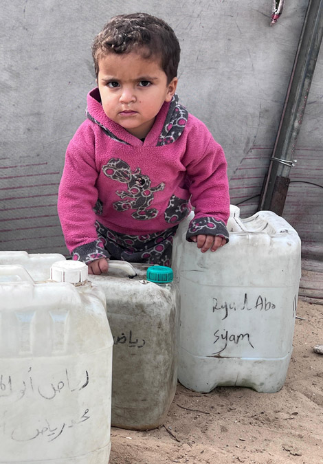 Ein Zelt ist kein Zuhause – Hilfe für Familien in Gaza – Wir packen's an e.V.