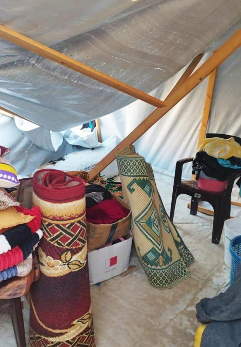 Ein Zelt ist kein Zuhause – Hilfe für Familien in Gaza – Wir packen's an e.V.