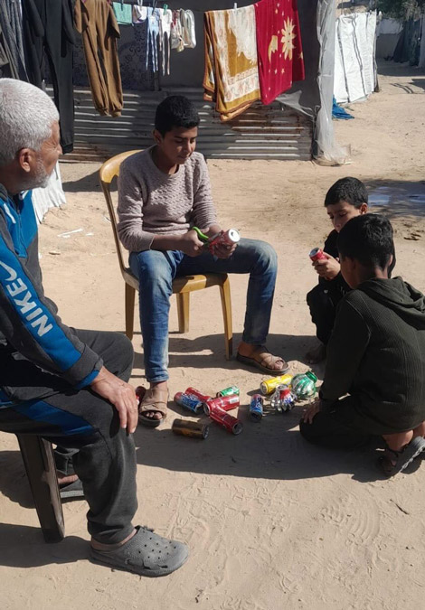 Ein Zelt ist kein Zuhause – Hilfe für Familien in Gaza – Wir packen's an e.V.