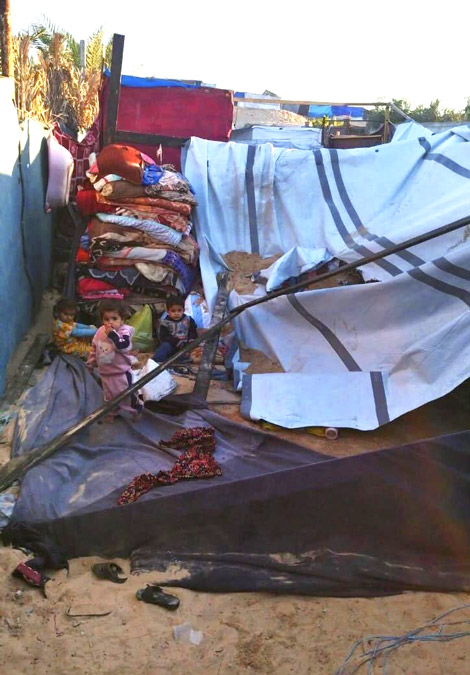 Ein Zelt ist kein Zuhause – Hilfe für Familien in Gaza – Wir packen's an e.V.