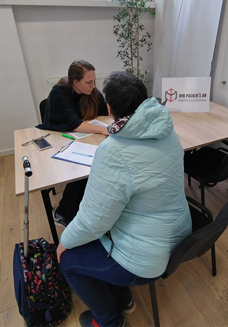 Ukrainische Geflüchtete in Polen, Wir packen's an