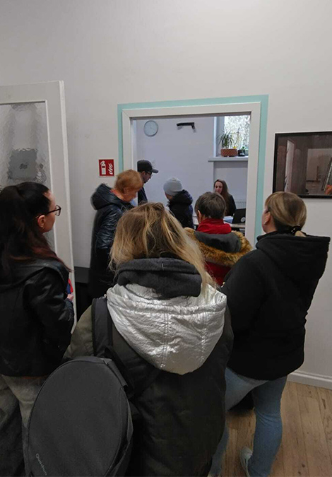 Ukrainische Geflüchtete in Polen, Wir packen's an