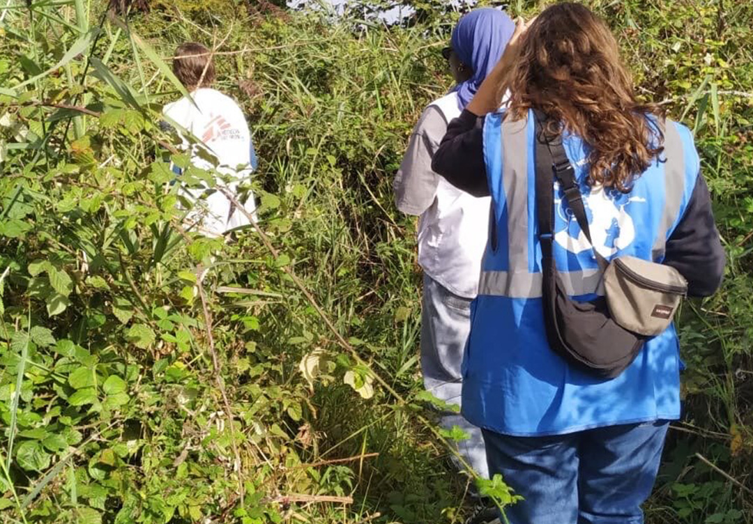 Unterstützung für Frauen und Kinder am Ärmelkanal, Wir packen's an