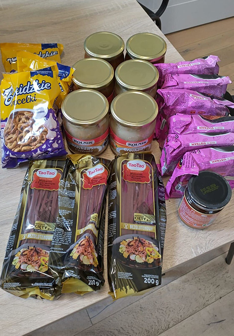 Meals of Solidarity in Krakau, Lebensmittelhilfe für ukrainische Geflüchtete von Wir packen's an