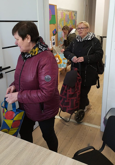 Meals of Solidarity in Krakau, Lebensmittelhilfe für ukrainische Geflüchtete von Wir packen's an