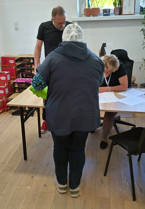 Meals of Solidarity in Krakau, Lebensmittelhilfe für ukrainische Geflüchtete von Wir packen's an