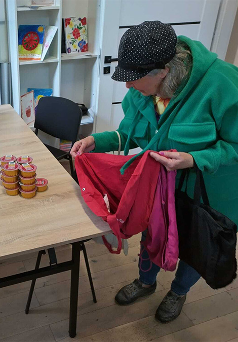 Meals of Solidarity in Krakau, Lebensmittelhilfe für ukrainische Geflüchtete von Wir packen's an