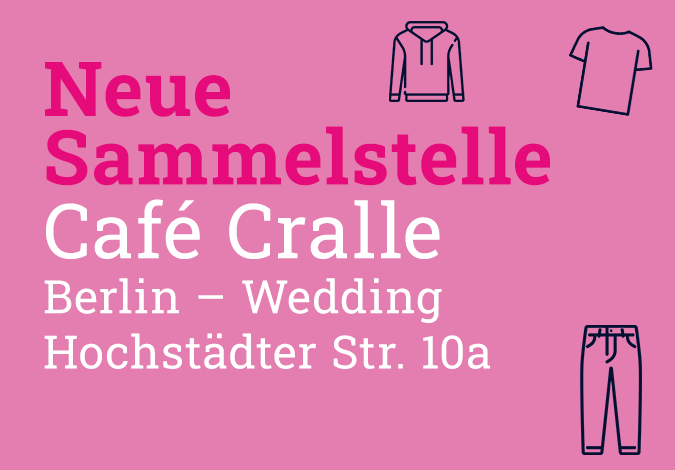 Neue Sammelstelle in Berlin Wedding von Wir packen's an