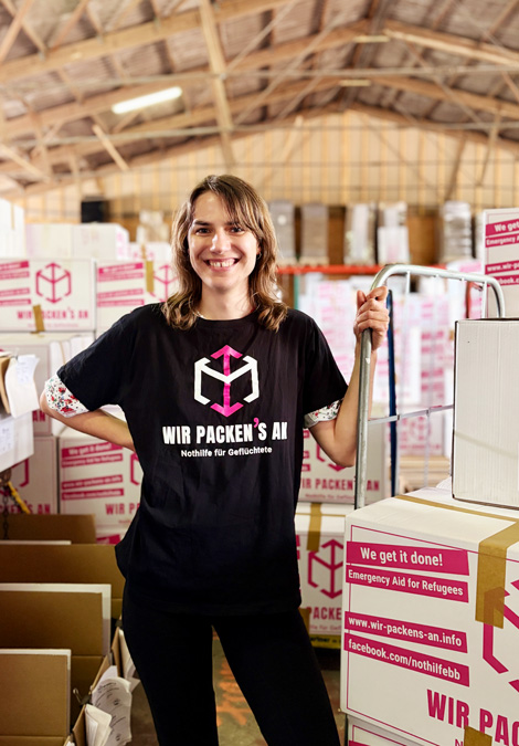 Magdalena, Team-Assistenz Fundraising & Öffentlichkeitsarbeit Wir packen's an e.V.