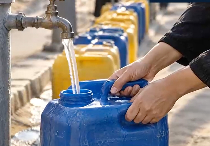 Wir packen's an baut Trinkbrunnen in Gaza