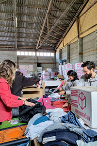 Packen in Biesenthal